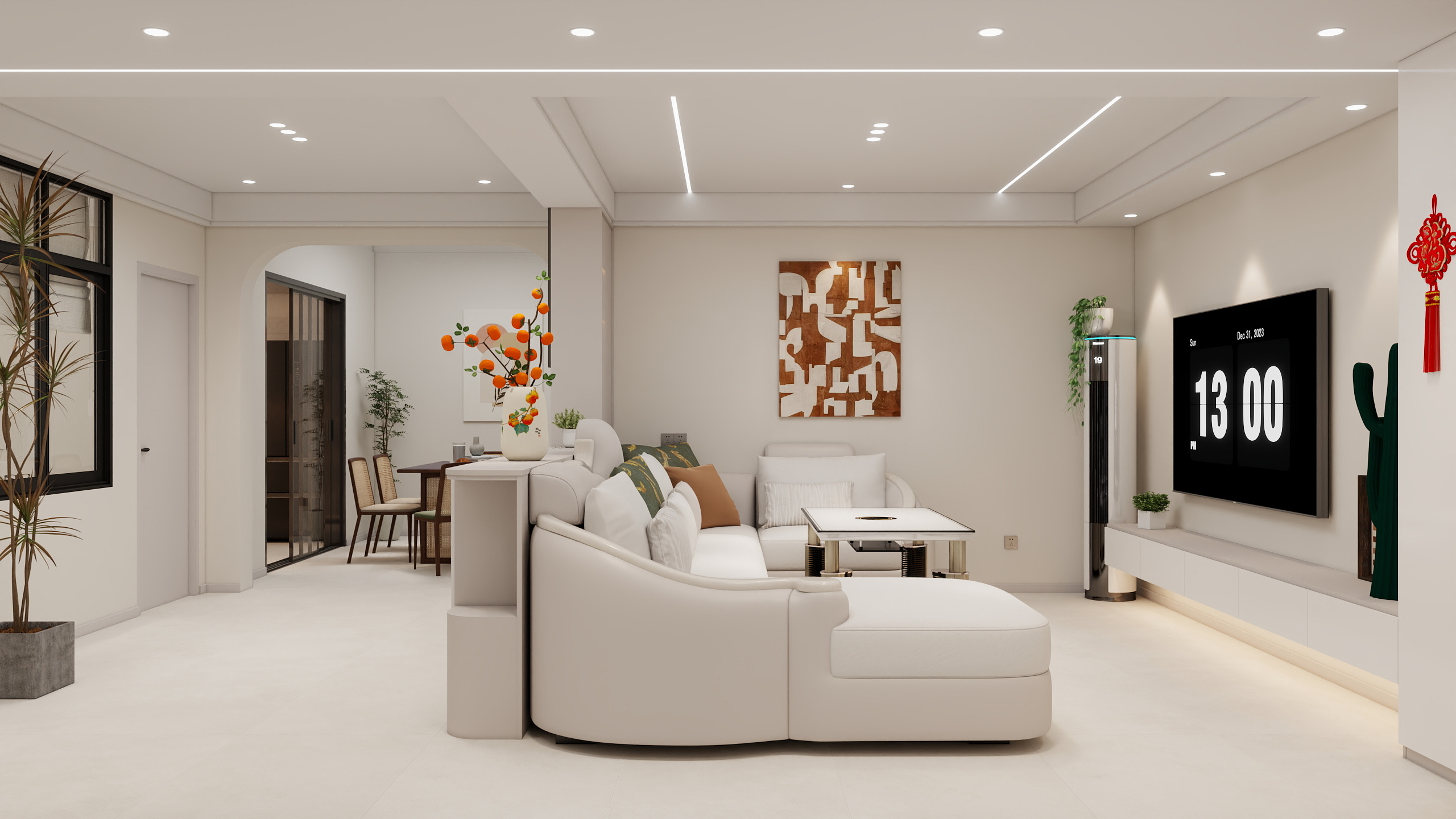 0CHURUI-164㎡3室-装修设计方案