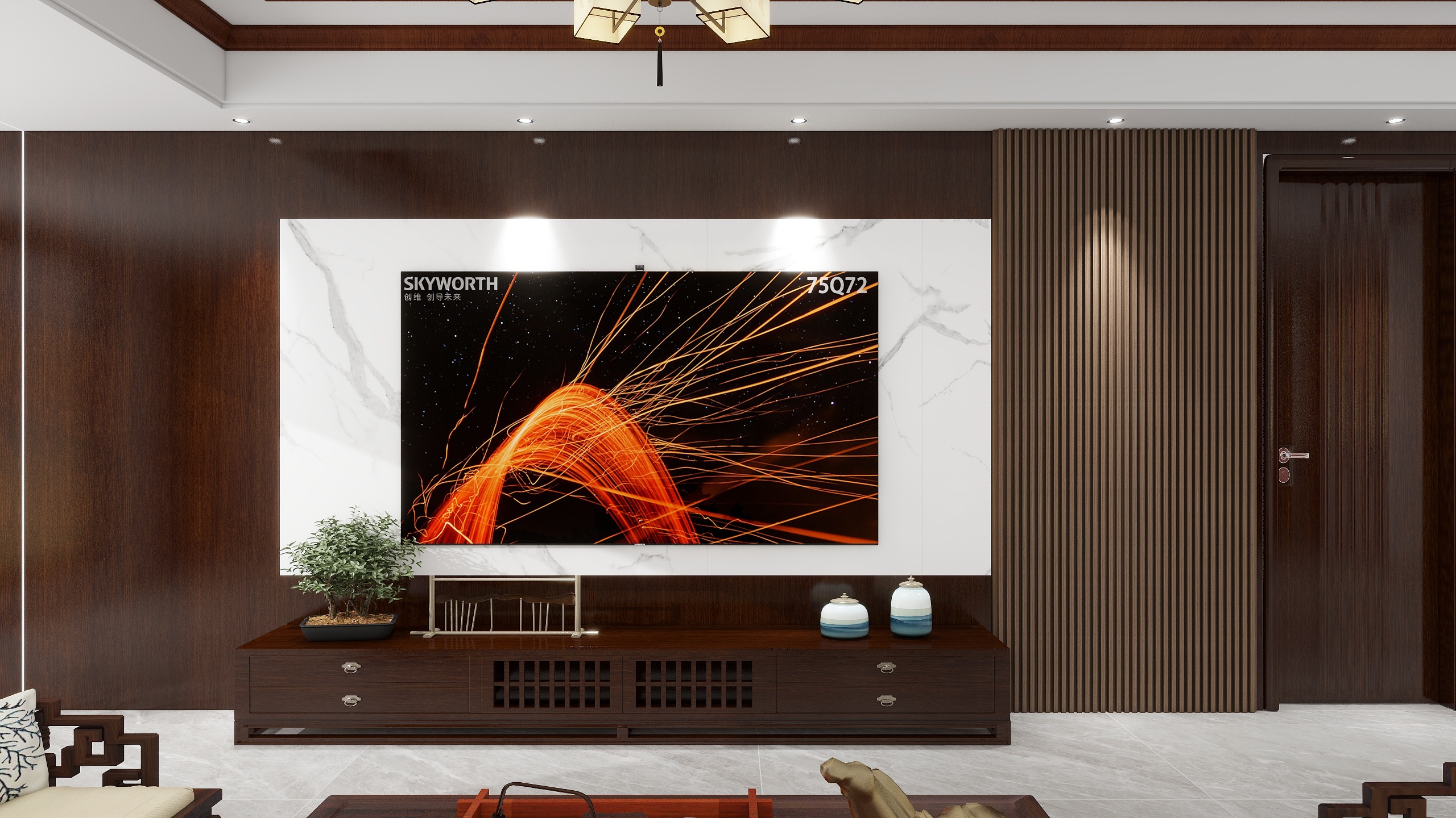 设计师玉京子-中式自建房装修效果图