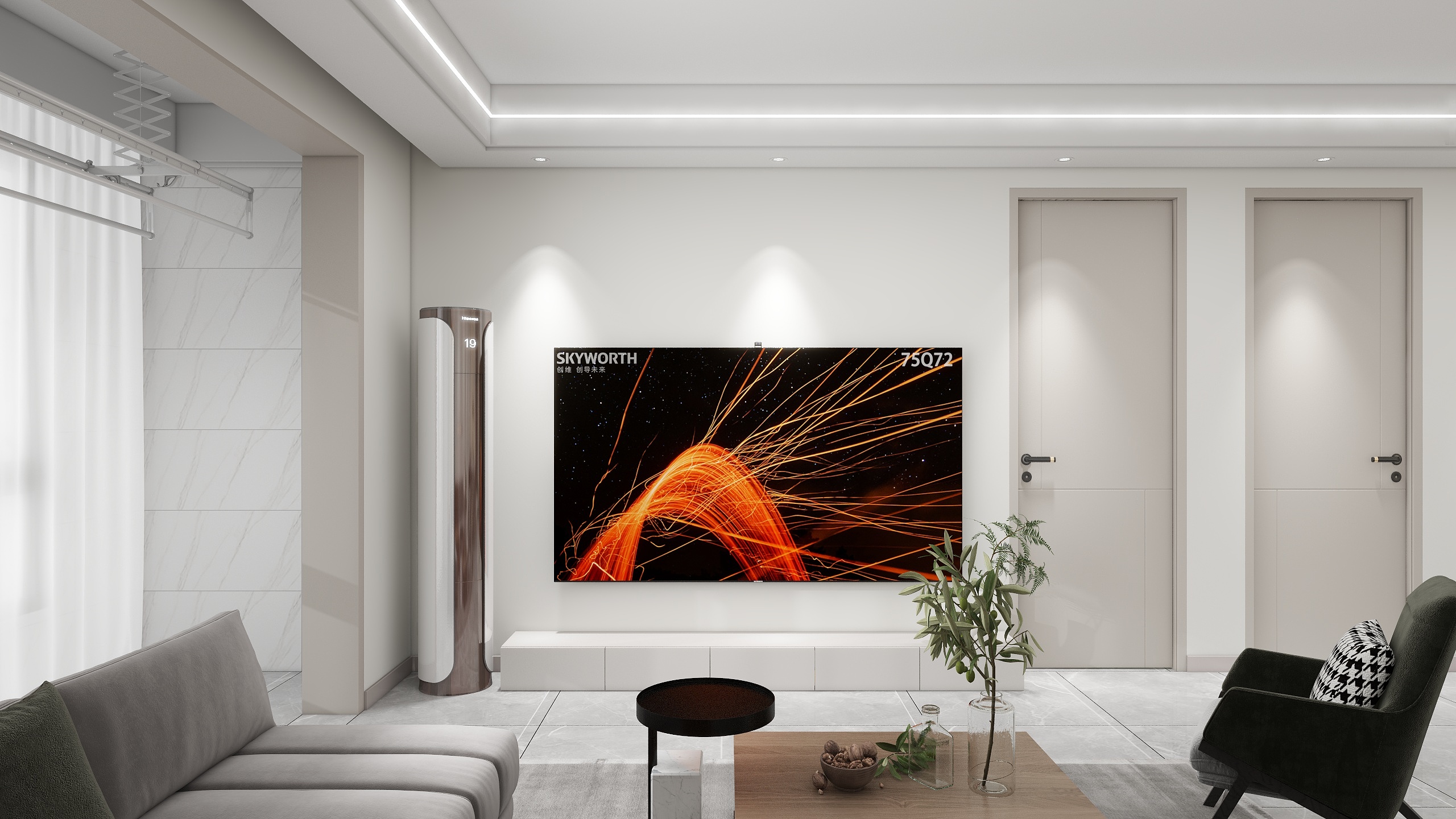 设计师玉京子-两房装修效果图