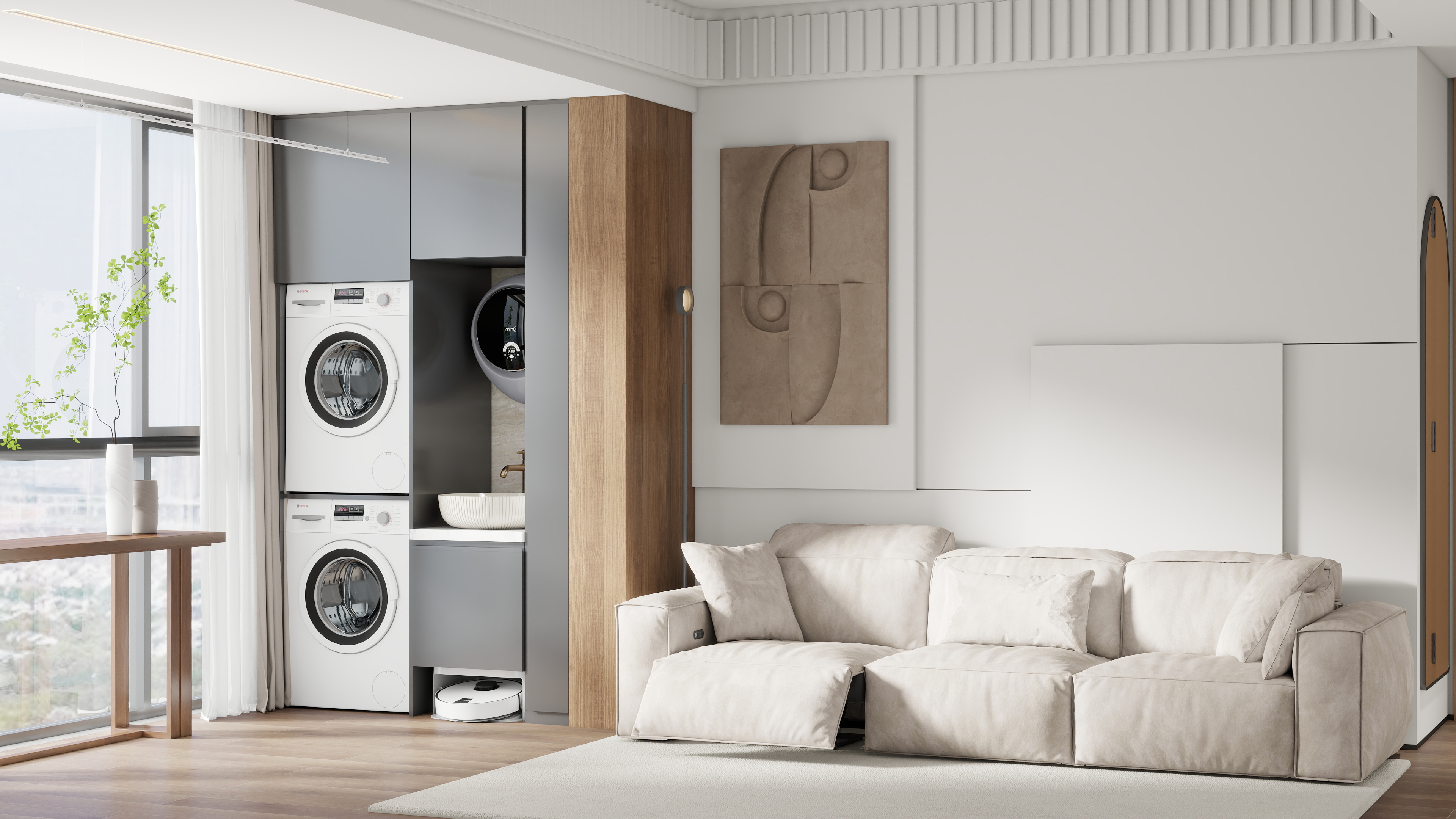 陈建伟-【简约风】苏河世纪精装房改造-装修设计方案