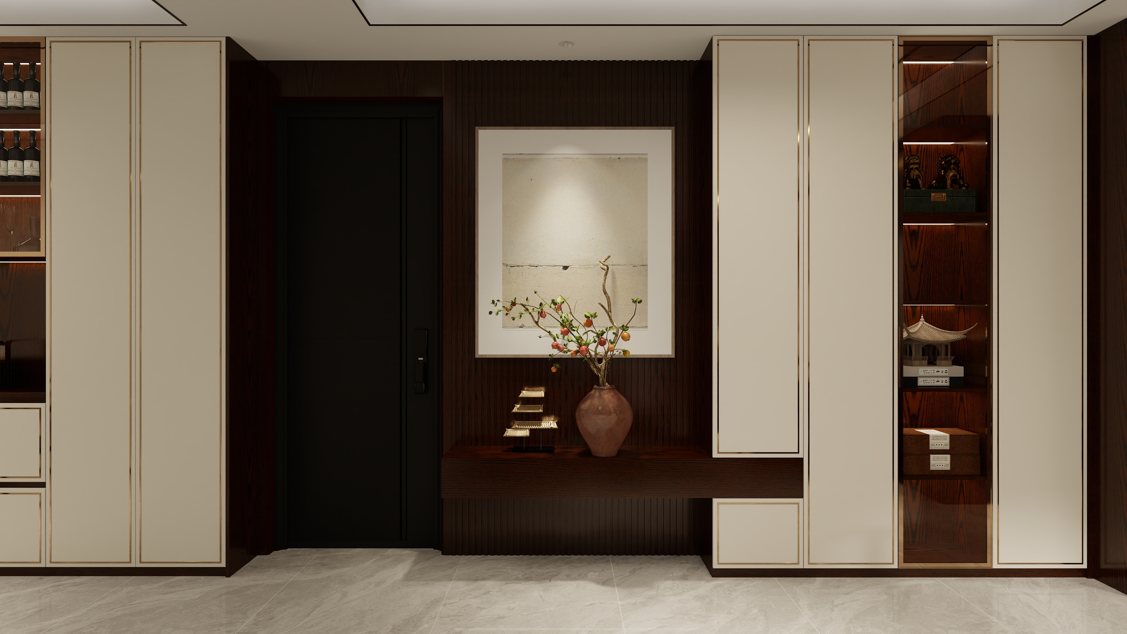 一叶design-锦绣园小区135㎡3室-装修设计方案