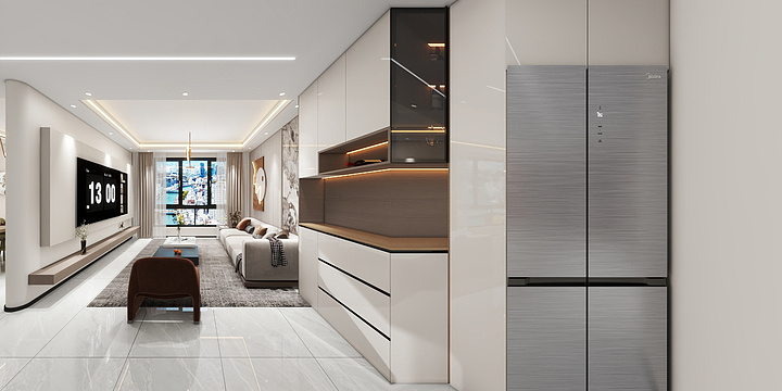 水冰激凌-东泰·熙悦府-装修设计方案