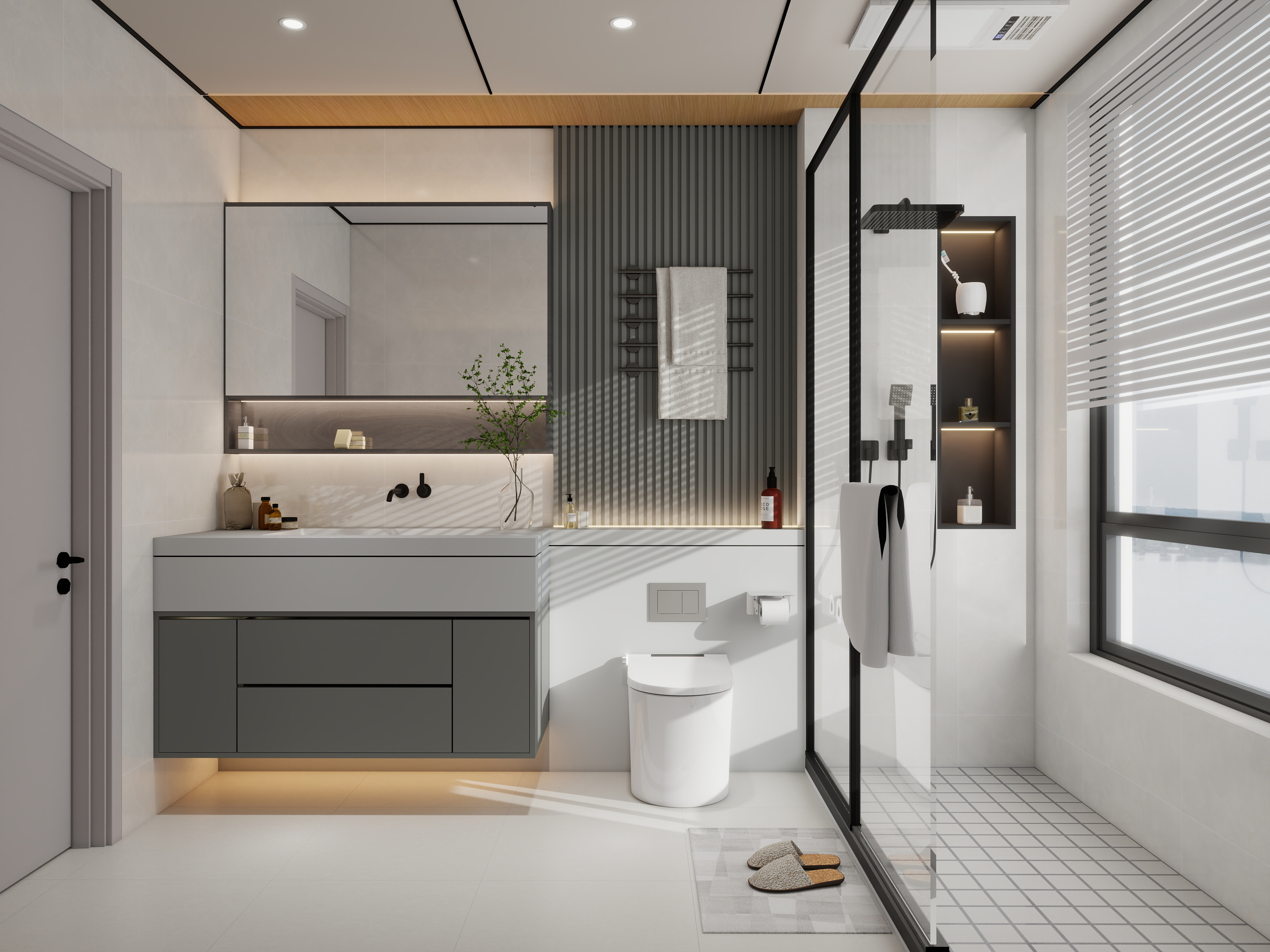 食雾鱼-卫生间-装修设计方案