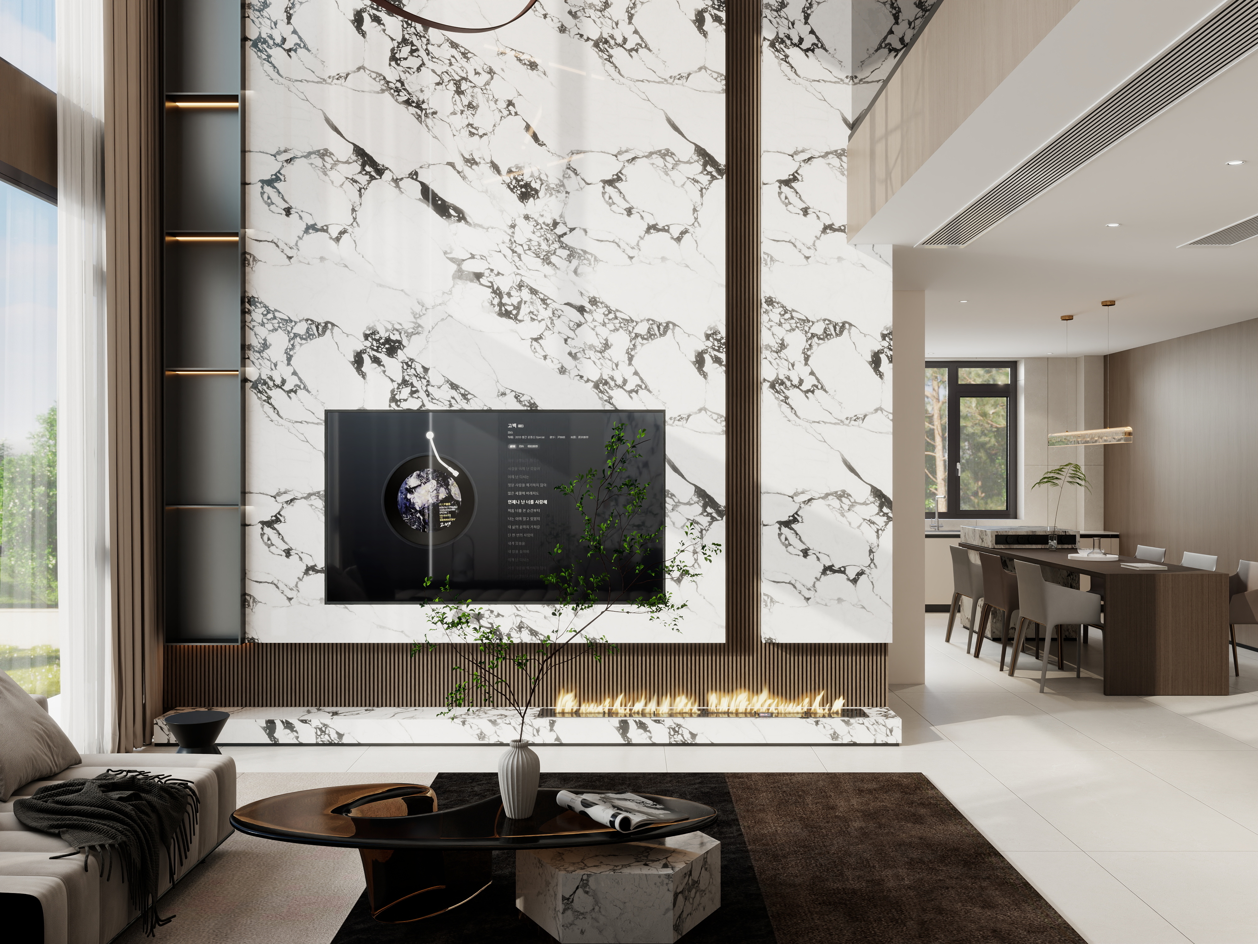 全案设计-JUN-万山华府178㎡3室-装修设计方案