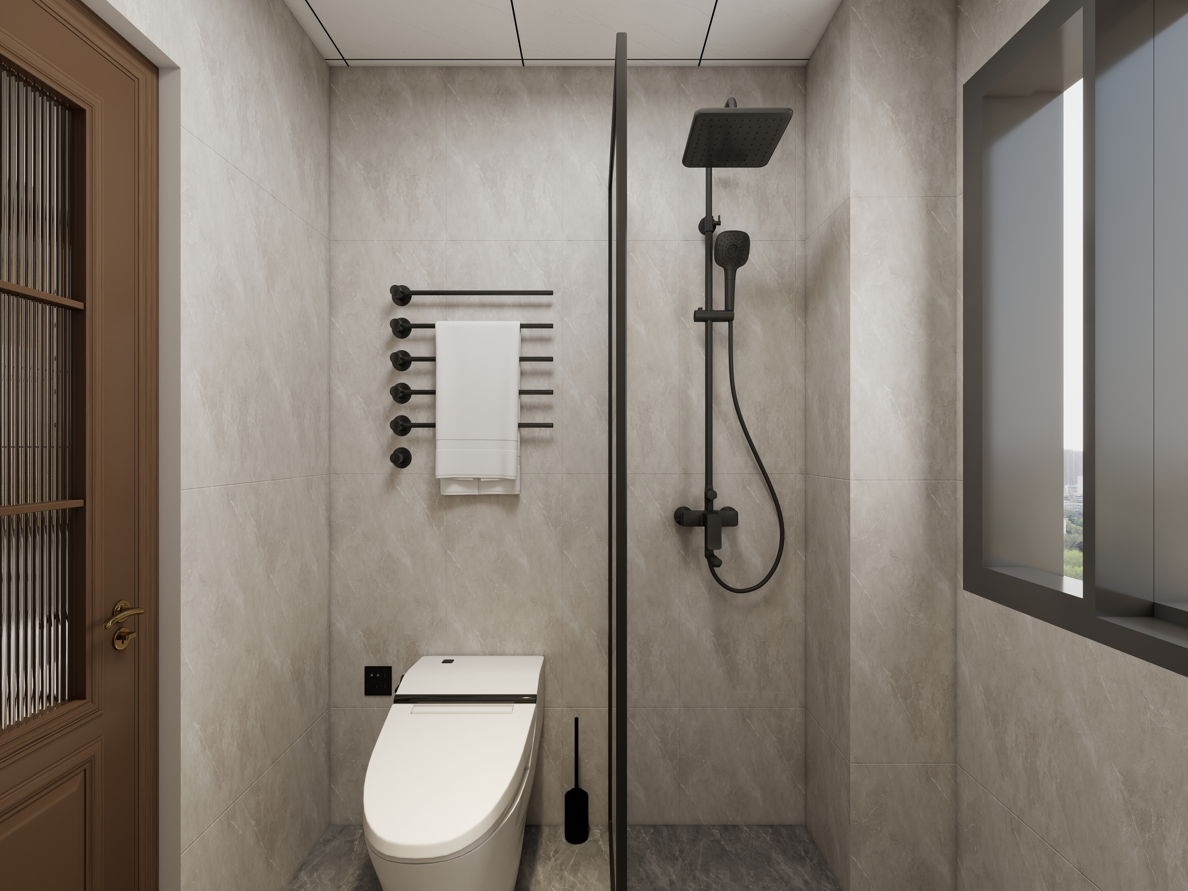 艺雅丽-121平中古风装修效果图