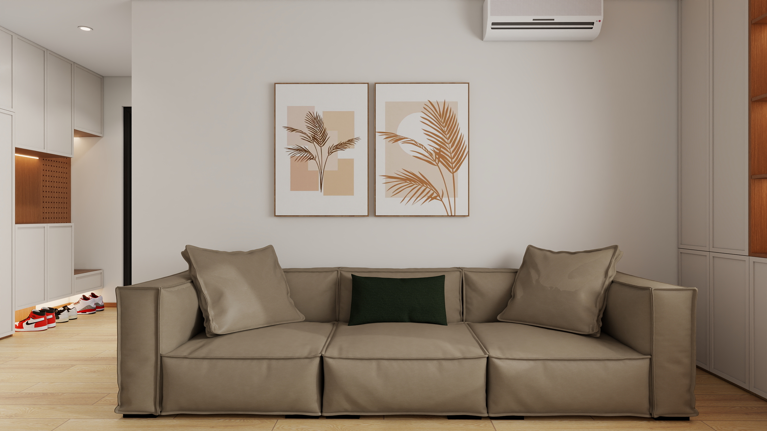 Ezio......-四川成都锦城世家（69平方现代原木两居室）-装修设计方案