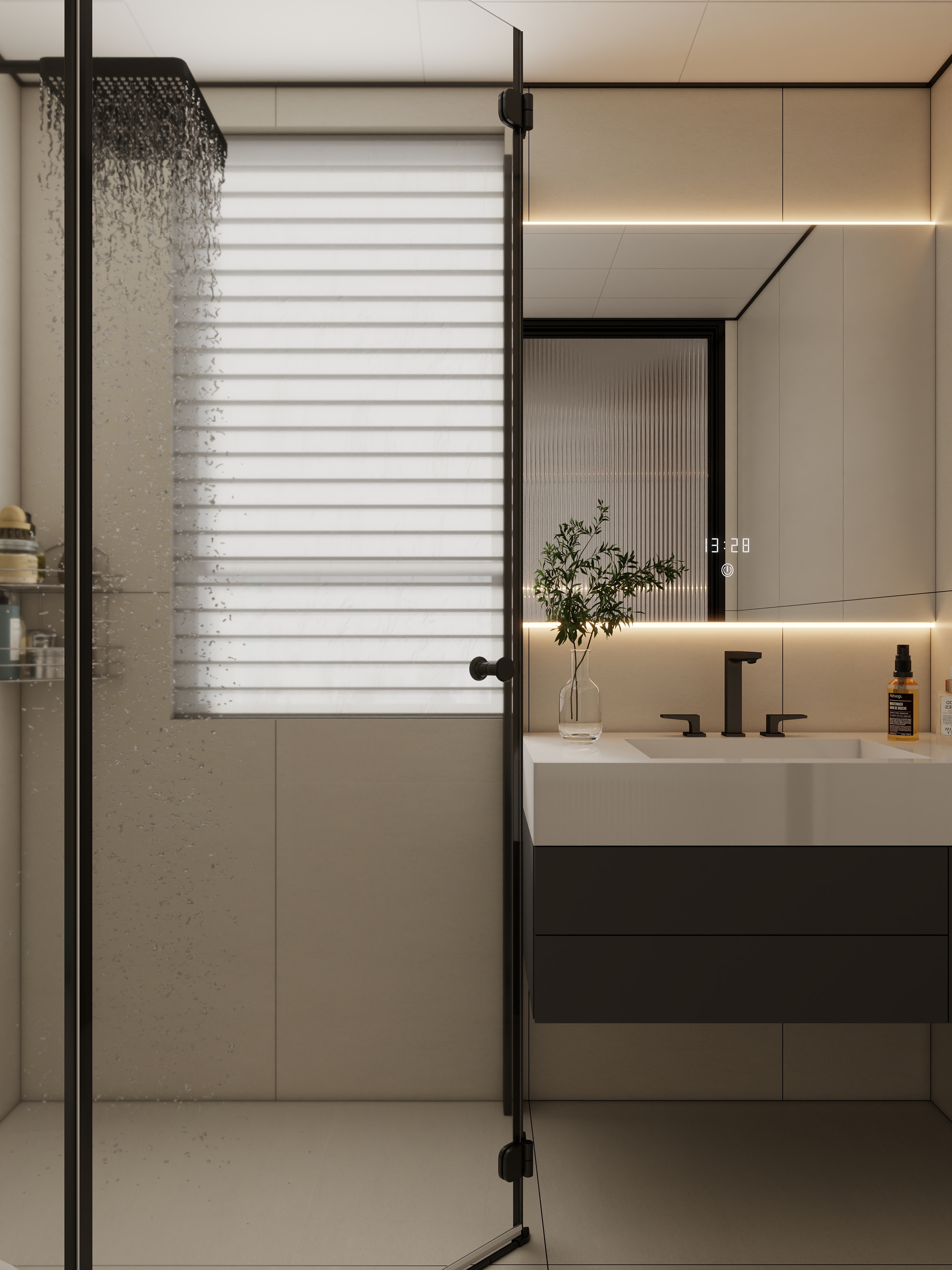 Jerry-空间设计-75㎡2室装修效果图