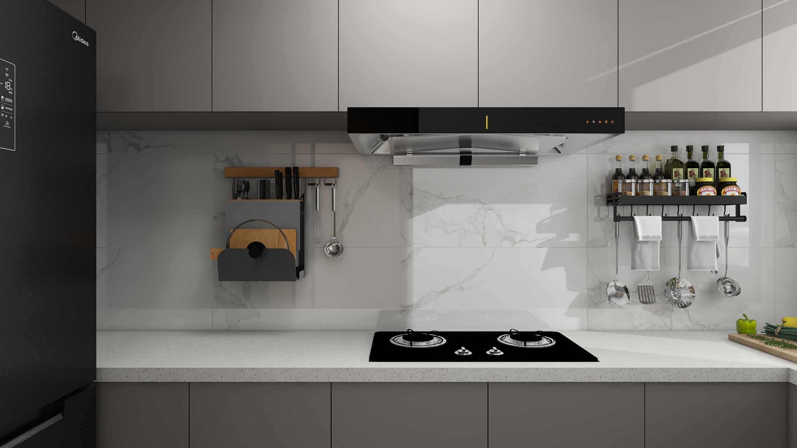 设计师玉京子-滨河珑府新中装修效果图