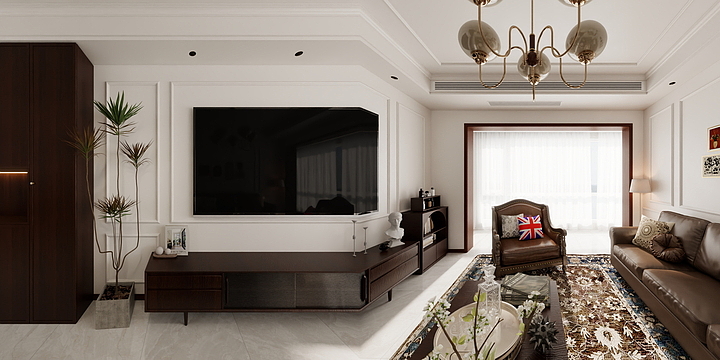 迎通装饰-友来设计-港悦城110m²-装修设计方案