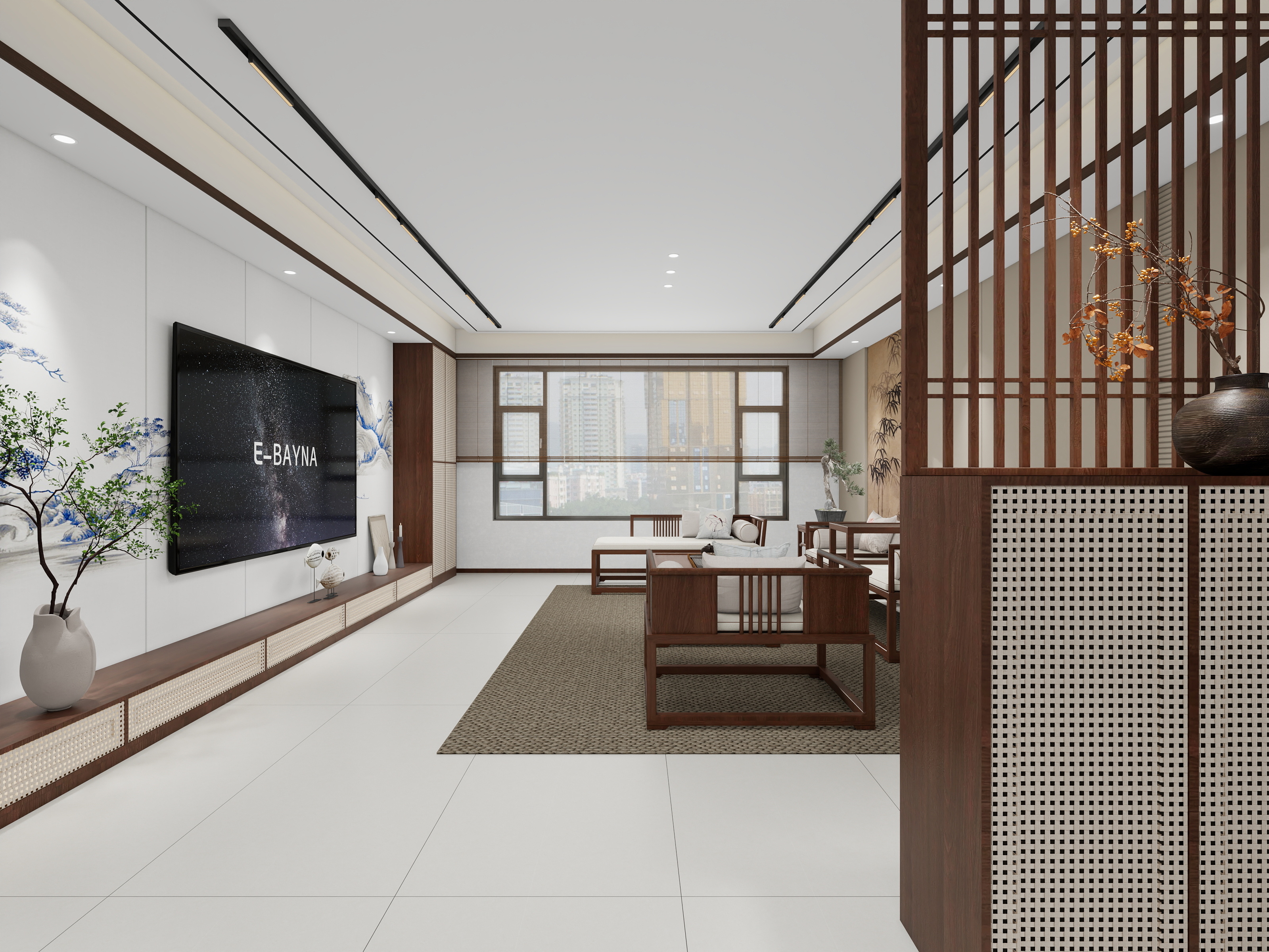 瓦洛佳.-188㎡5室装修效果图