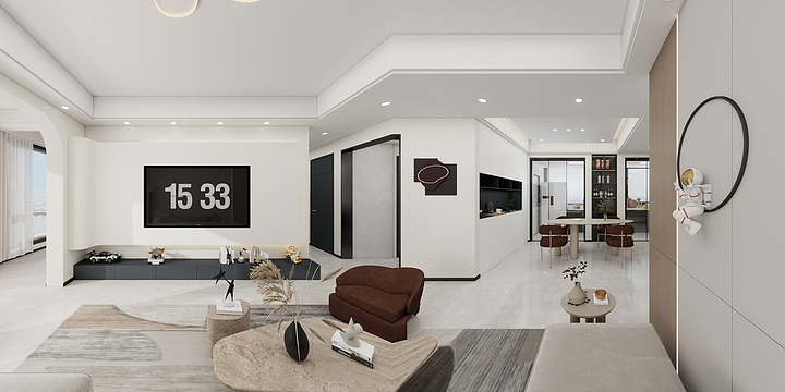 笔缘-康美熊总雅居全景效果赏析-装修设计方案