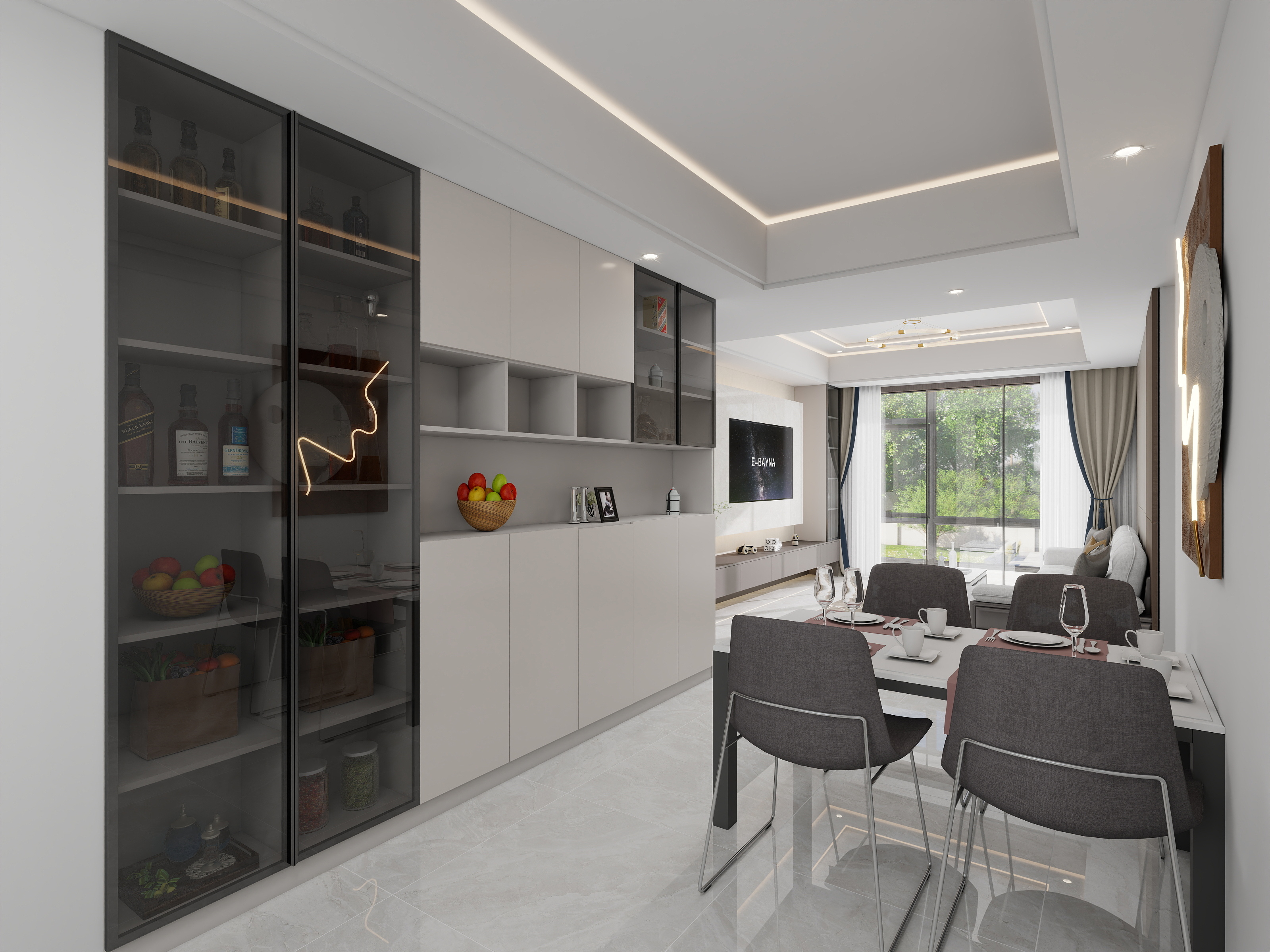 泛起涟漪-聚福阳光城 2期 5栋 201-装修设计方案