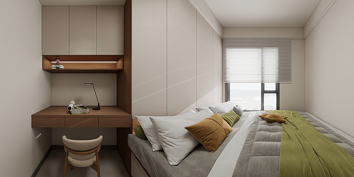 专业家装工装设计21-三居-装修设计方案