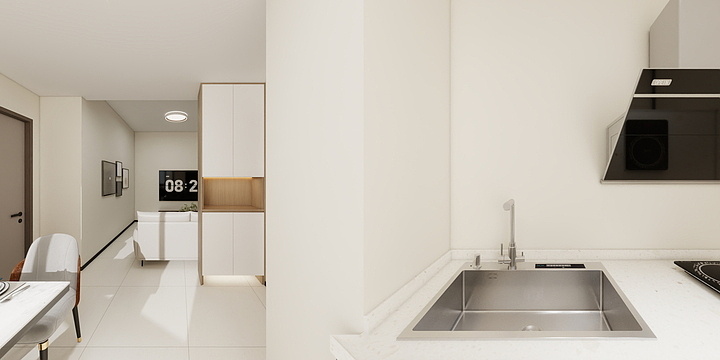 望桂-北部湾大厦A2608-装修设计方案