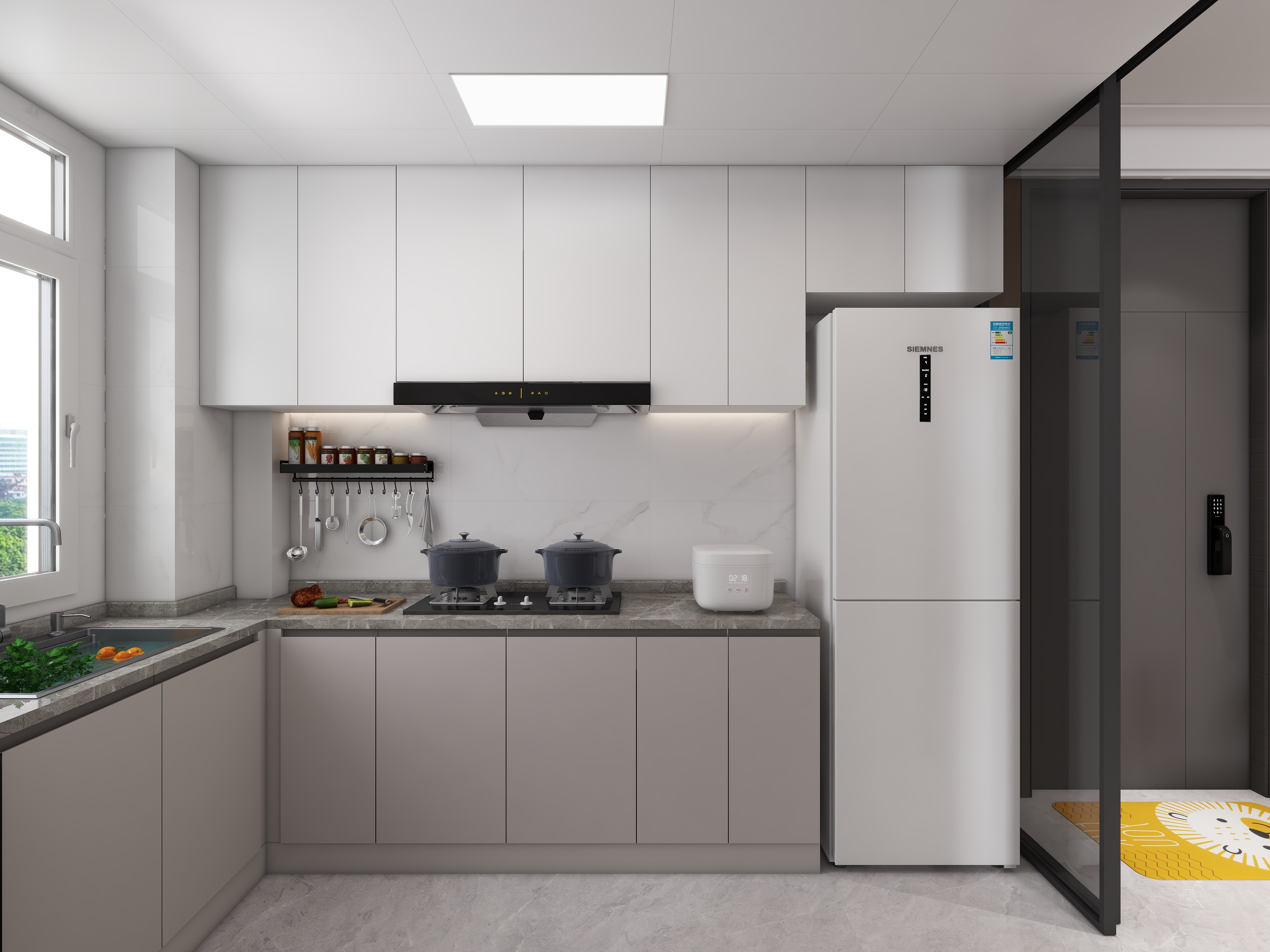 设计师同乐-108㎡3室养老民宿装修效果图