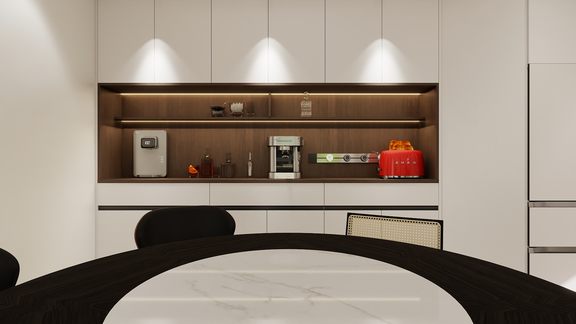 10拾柒-田园144㎡1室装修效果图