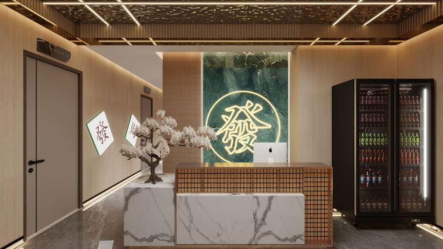 ZyJLeZUw-金峰，汽配城2楼装修效果图