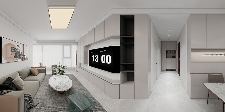 A小黑马-珑樾一品301-装修设计方案