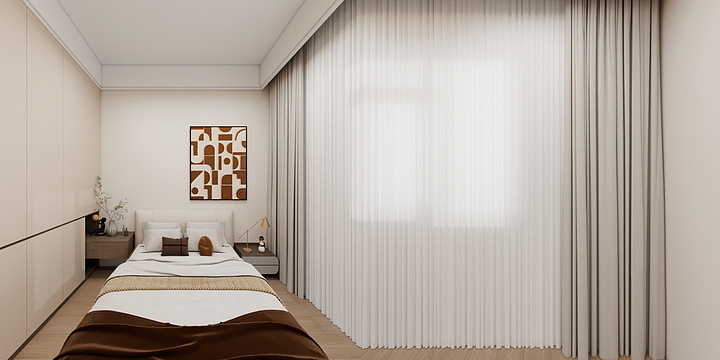 崔工装饰-妙智马总别墅2楼-装修设计方案