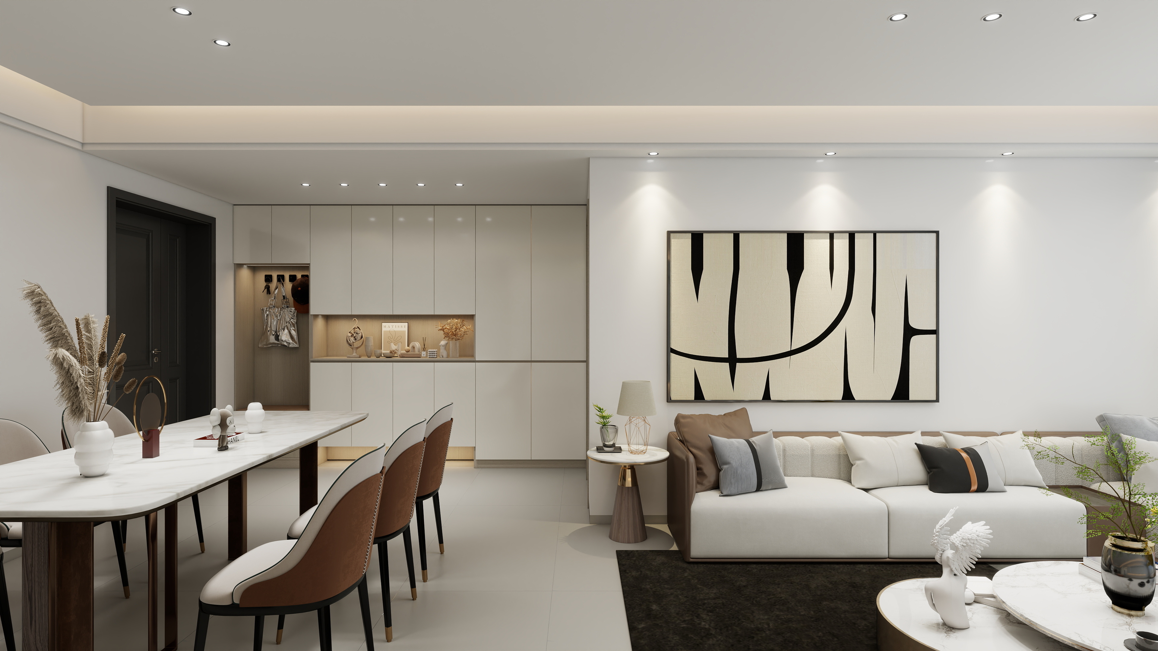 珲设空间-湘湘现代自建三房-装修设计方案