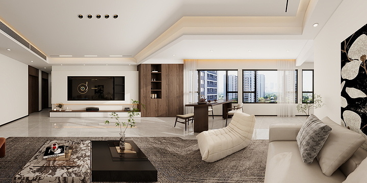 XU全景设计-世纪豪庭11-401-装修设计方案