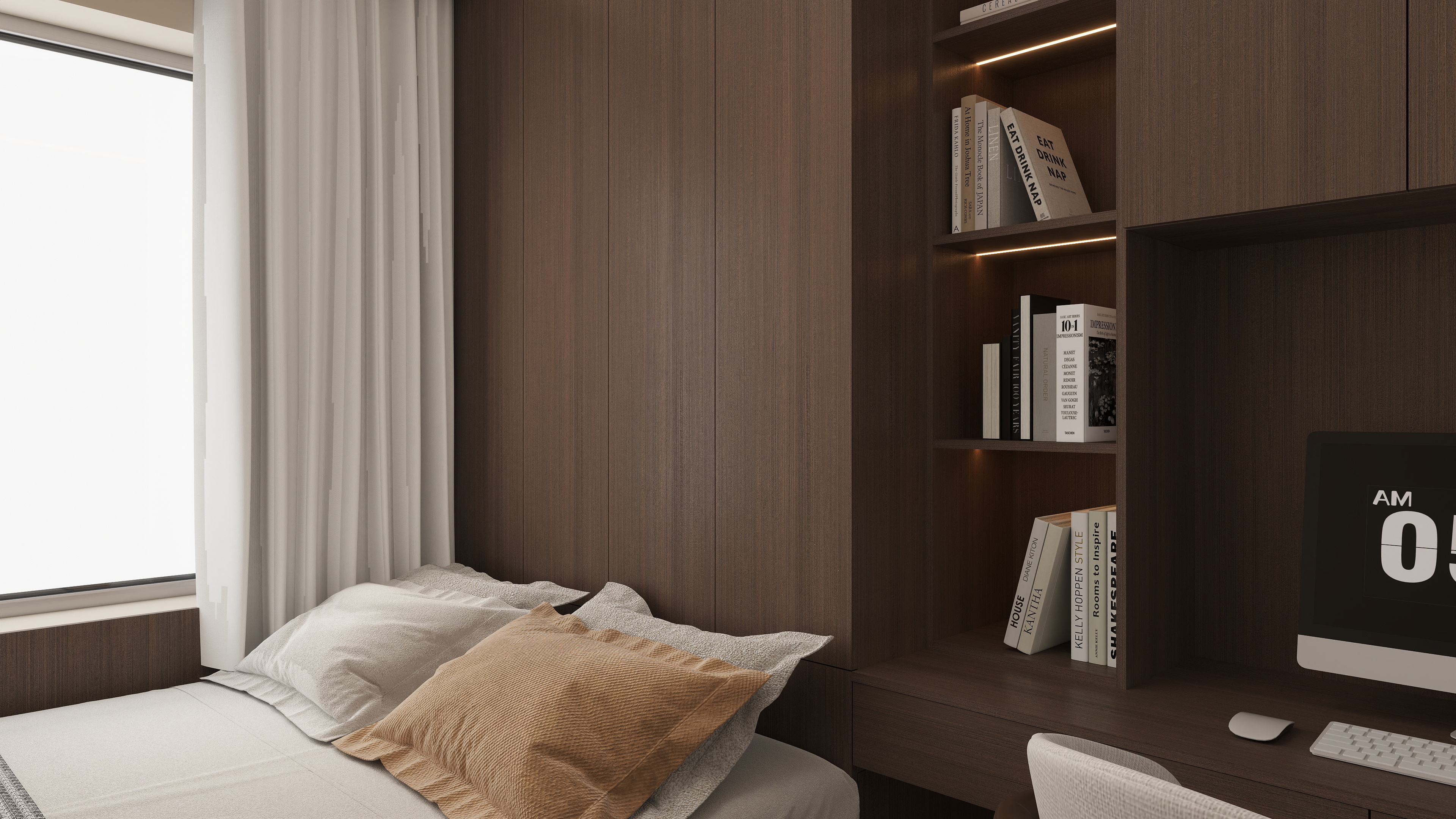 雷超-保利天珺143一层老人房装修效果图第3张